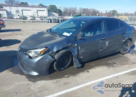 2015 Toyota Corolla Le from USA, damaged, VIN 2T1BURHE4FC451433
